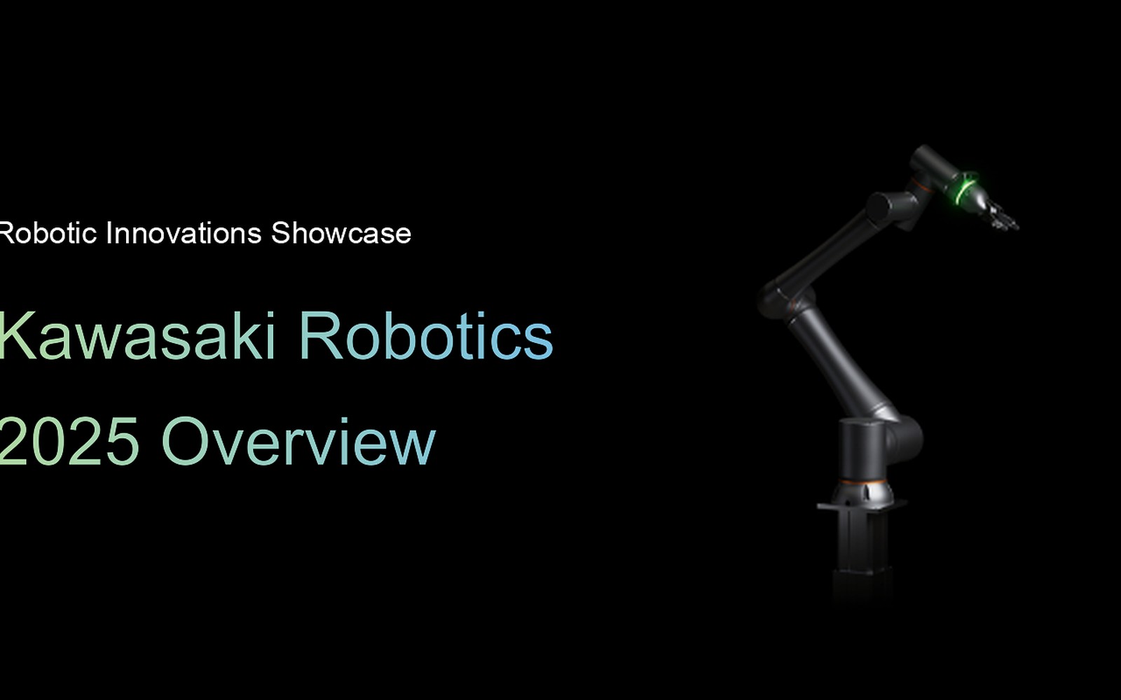 Kawasaki Robotics Financing