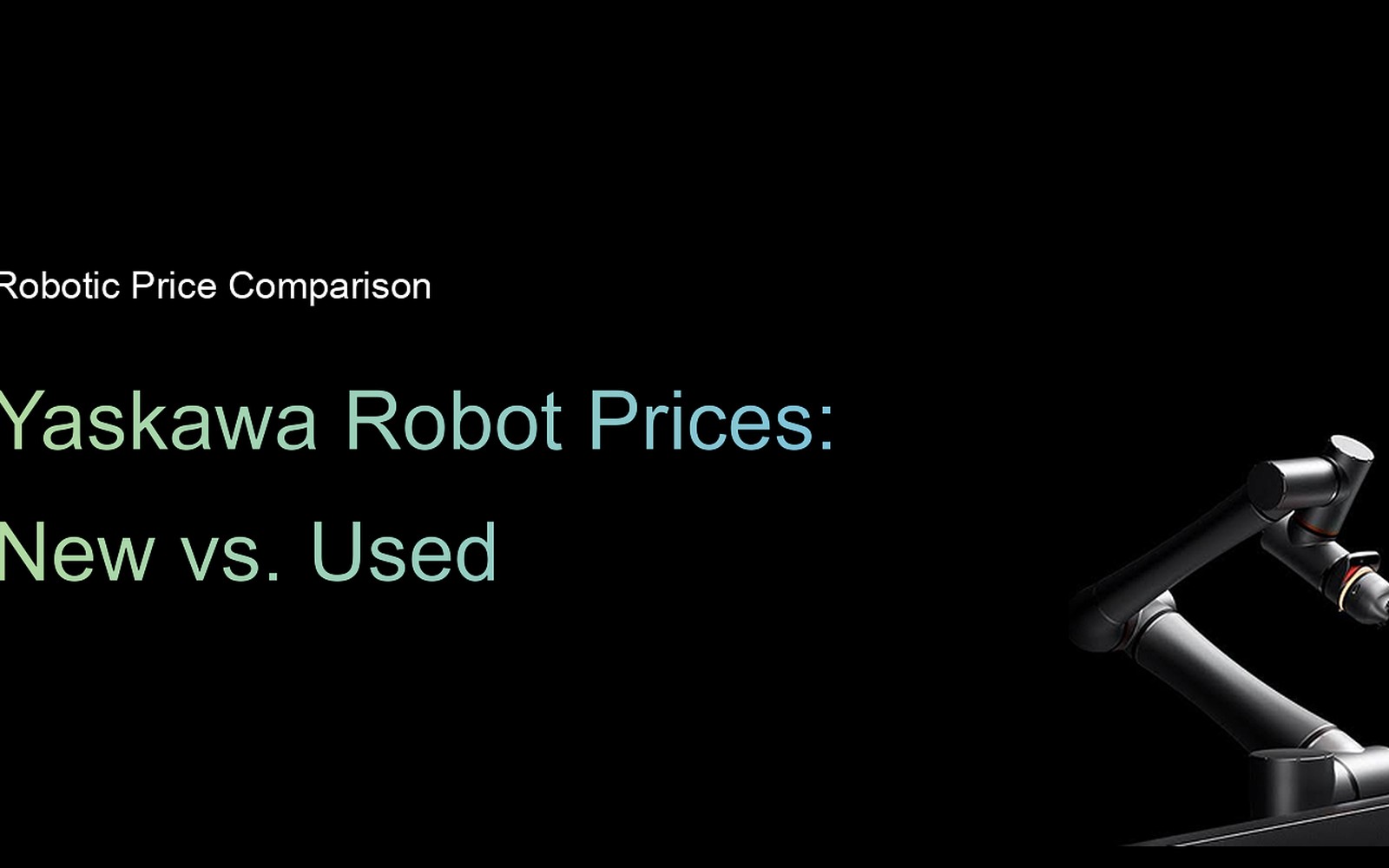 Painting & Coating Robot Financing